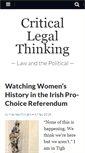 Mobile Screenshot of criticallegalthinking.com